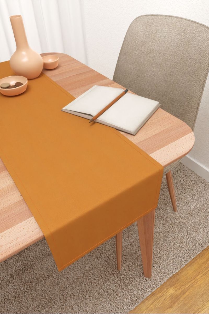 Tischläufer in Orange