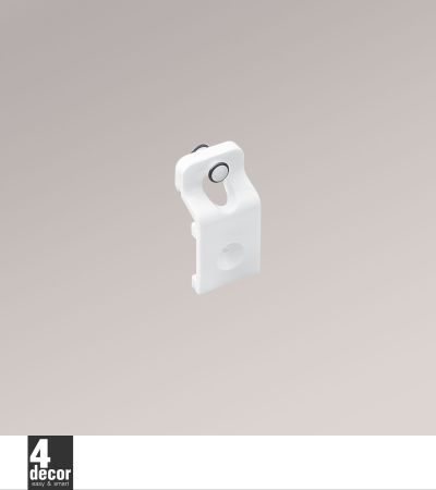 Basis Paneelrolle ohne Öse  weiss