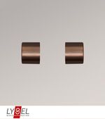 Vorschau Lysel - 1 Paar Endstücke Kappe für Opal-Stangen #1W bronze