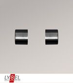 Vorschau Lysel - 1 Paar Endstücke Kappe für Opal-Stangen #1W titan