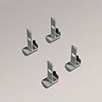 Vorschau SET - Klemmträger Clip LYSEL HOME #1W grau
