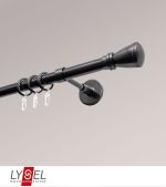 Vorschau Lysel - SET Opal 160cm Träger geschlossen mit Endstücke Konus in Weiss #1W titan