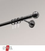Vorschau Lysel - SET Opal 160cm Träger geschlossen mit Endstücke Kugel in Weiss #1W titan