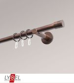 Vorschau Lysel - SET Opal 160cm Träger offen Träger offen mit Endstücke Zylinder in Weiss #1W bronze
