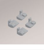 Vorschau SET Glasleistenwinkel Decomatic Window Fashion #1W grau
