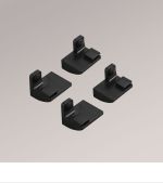 Vorschau SET Glasleistenwinkel Decomatic Window Fashion #1W schwarz