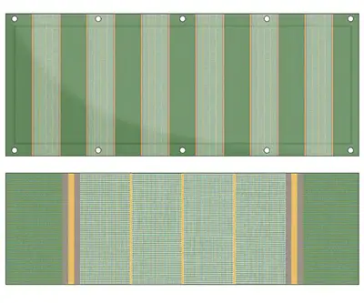 Balkon Sichtschutz bu-L485 (Balkon Sichtschutz)