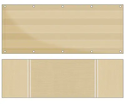 Balkon Sichtschutz bu-R198 (Balkon Sichtschutz)