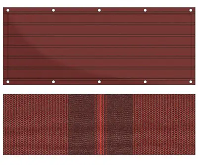 Balkon Sichtschutz bu-R367 (Balkon Sichtschutz)