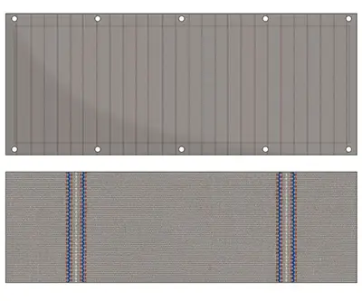 Balkon Sichtschutz bu-R384 (Balkon Sichtschutz)