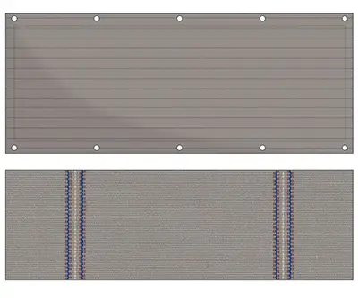 Balkon Sichtschutz bu-R384 (Balkon Sichtschutz)