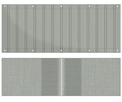 Balkon Sichtschutz bu-R387 (Balkon Sichtschutz)