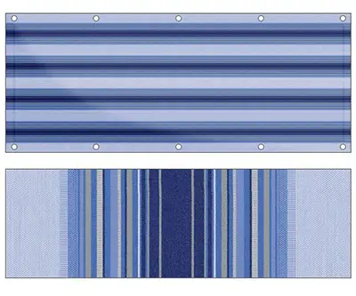 Balkon Sichtschutz bu-R498 (Balkon Sichtschutz)