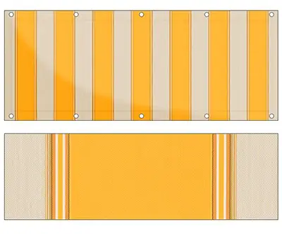 Balkon Sichtschutz bu-R534 (Balkon Sichtschutz)