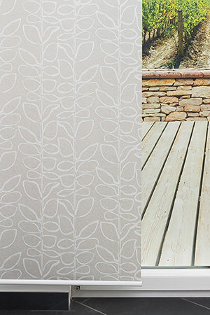 Flächenvorhang Massanfertigung Bürgel 17.382