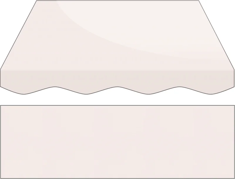 Markise Massanfertigung Markise Texout Glänzend 1001