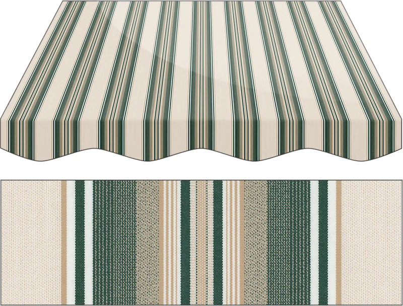 Markise Massanfertigung Markise Irisun Fantasie Verdi G270