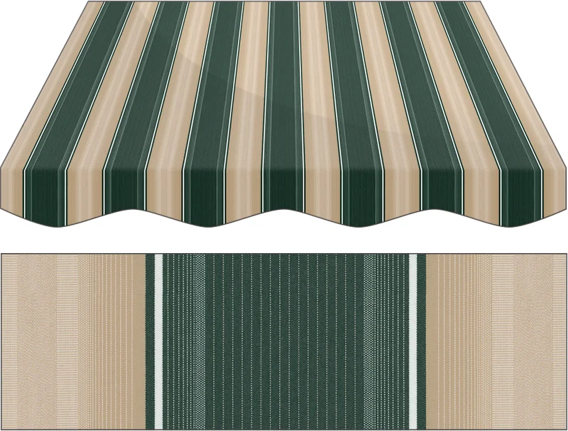 Markise Massanfertigung Markise Irisun Fantasie Verdi G686