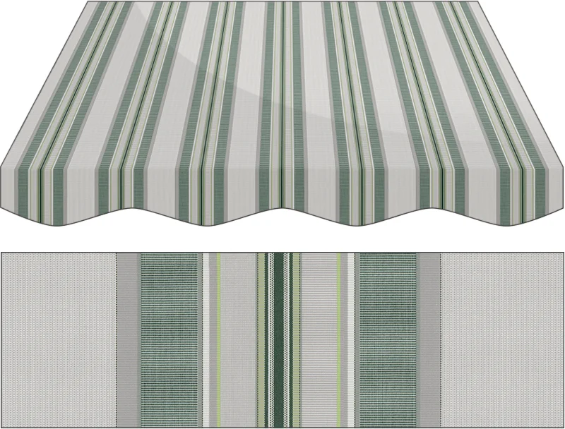 Markise Massanfertigung Markise Irisun Fantasie Verdi G811