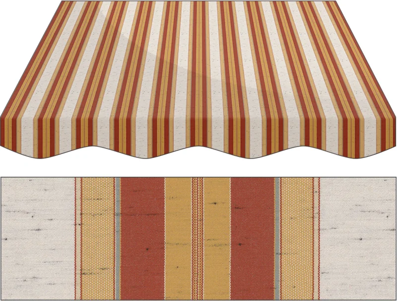 Markise Massanfertigung Markise Irisun Fantasie Marroni Z522