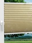 LYSEL HOME Plissee 332A Flame Fensteransicht