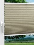 LYSEL HOME Plissee 427A Light Mix Fensteransicht