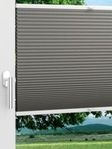 LYSEL HOME Plissee 020A Calluna Wabe Fensteransicht