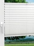 LYSEL HOME Plissee 124B Abelia Pearl Fensteransicht