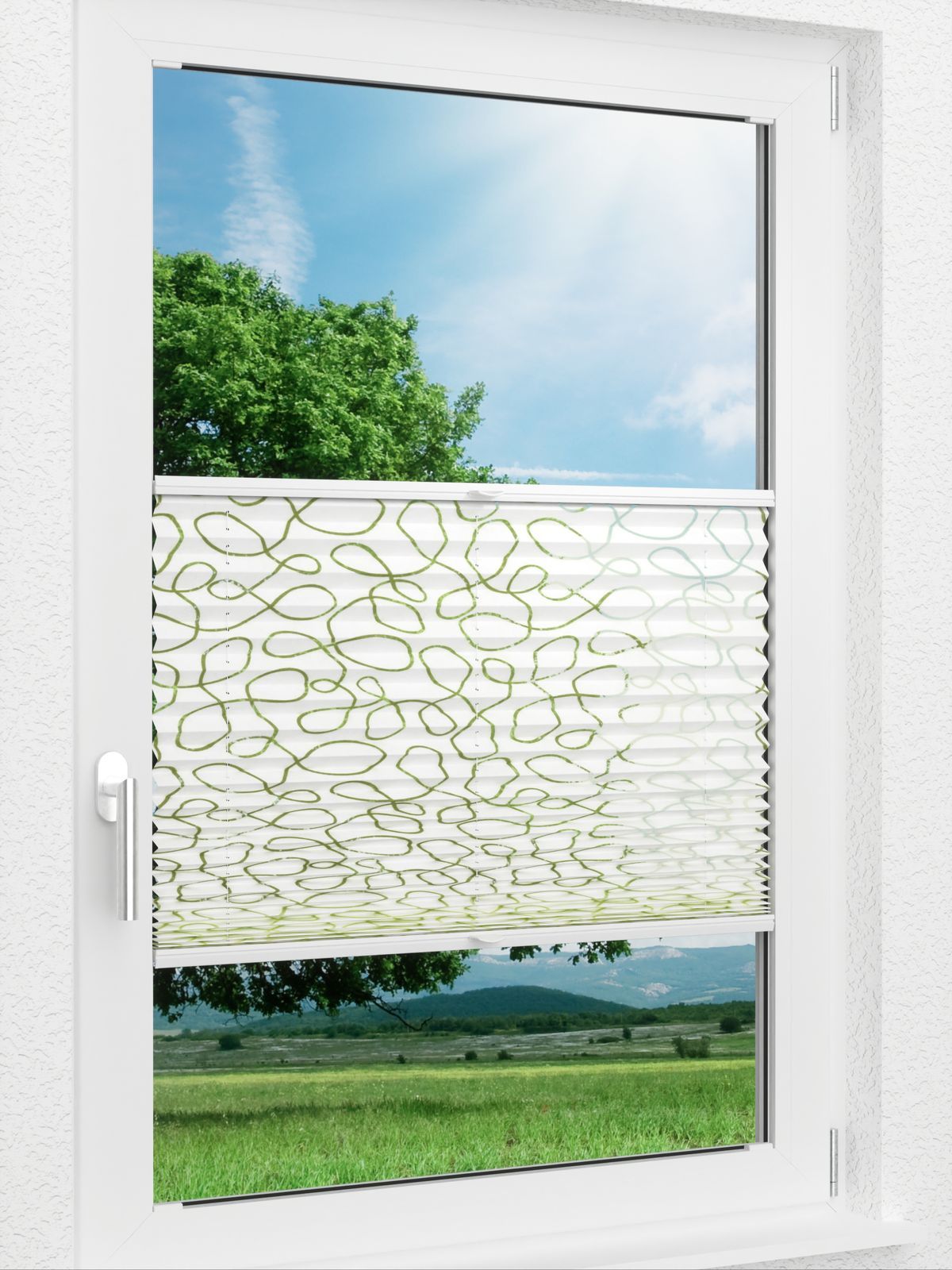 Detailansicht LYSEL HOME Plissee 334A Rhythm
