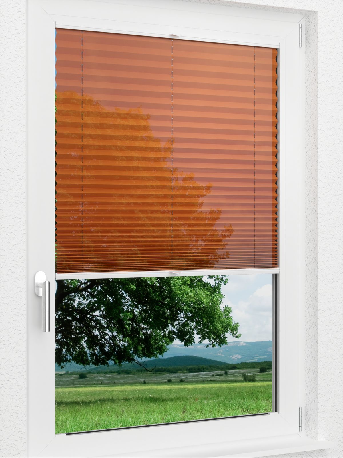 Detailansicht LYSEL HOME Plissee 429A Flame