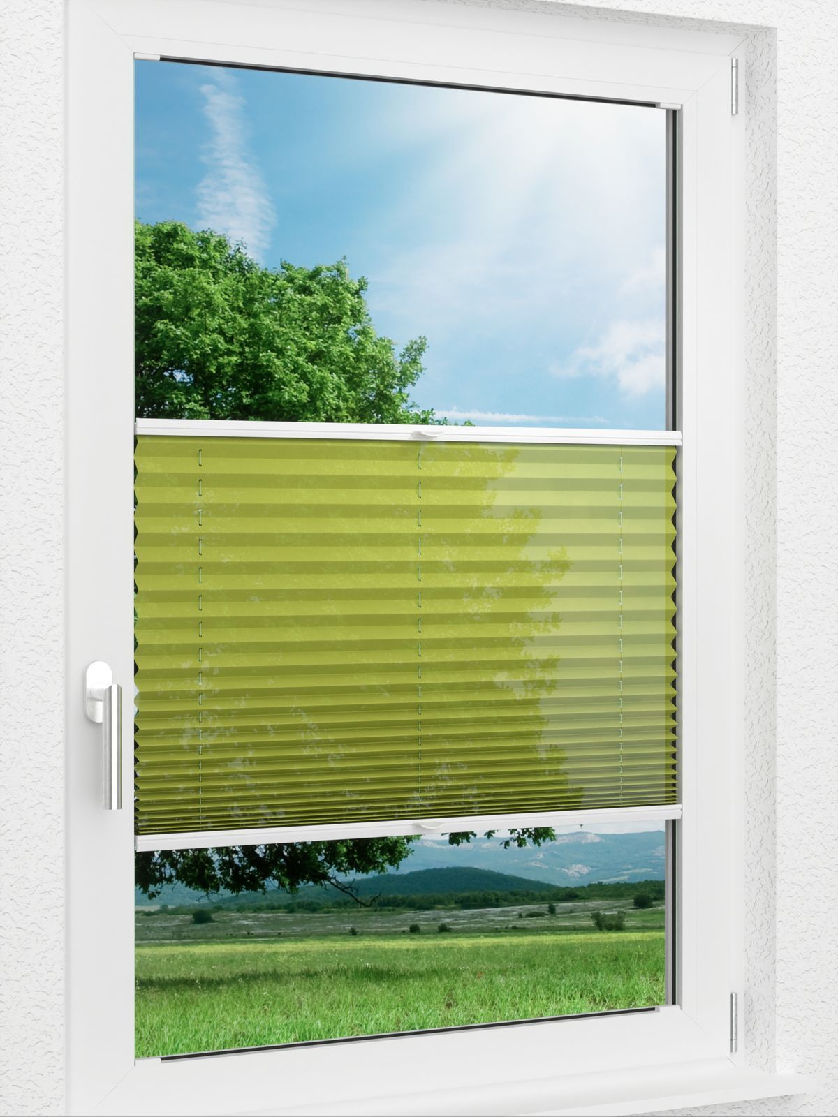 Detailansicht LYSEL HOME Plissee 316A Flame