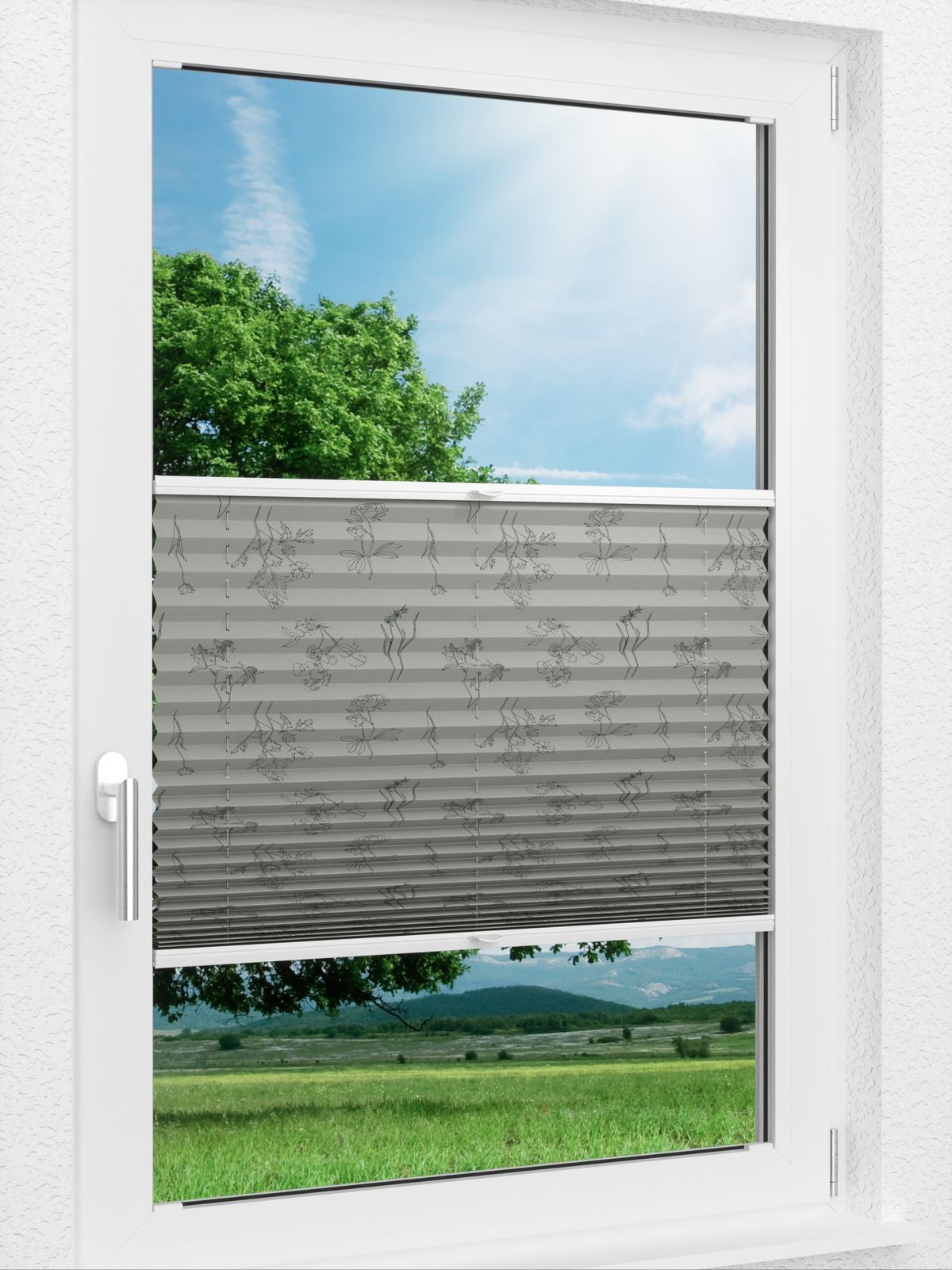 Detailansicht LYSEL HOME Plissee 437A Medea