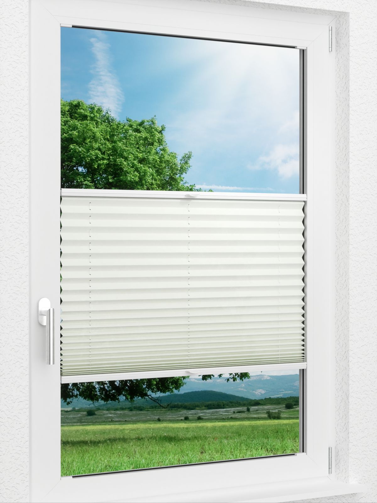 Detailansicht LYSEL HOME Plissee 132A Aralia