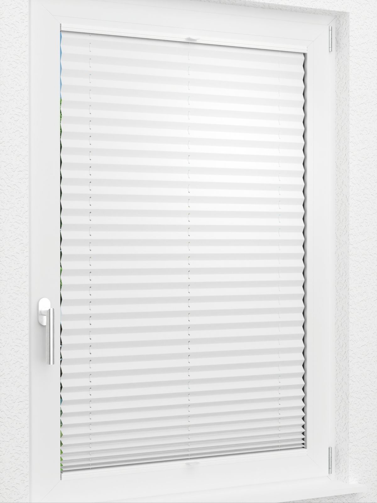 Detailansicht LYSEL HOME Plissee 209A Aralia Pearl