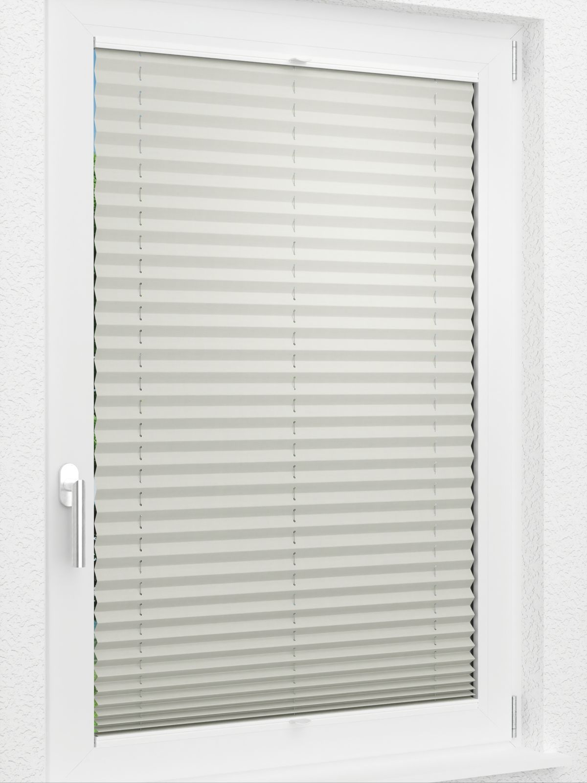 Detailansicht LYSEL HOME Plissee 212A Aralia Pearl