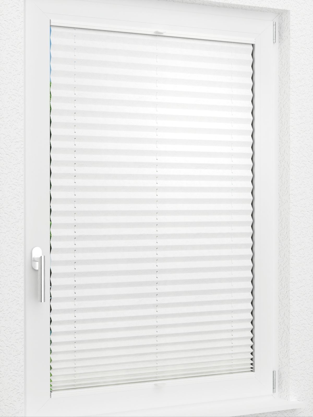 Detailansicht LYSEL HOME Plissee 124A Abelia Pearl