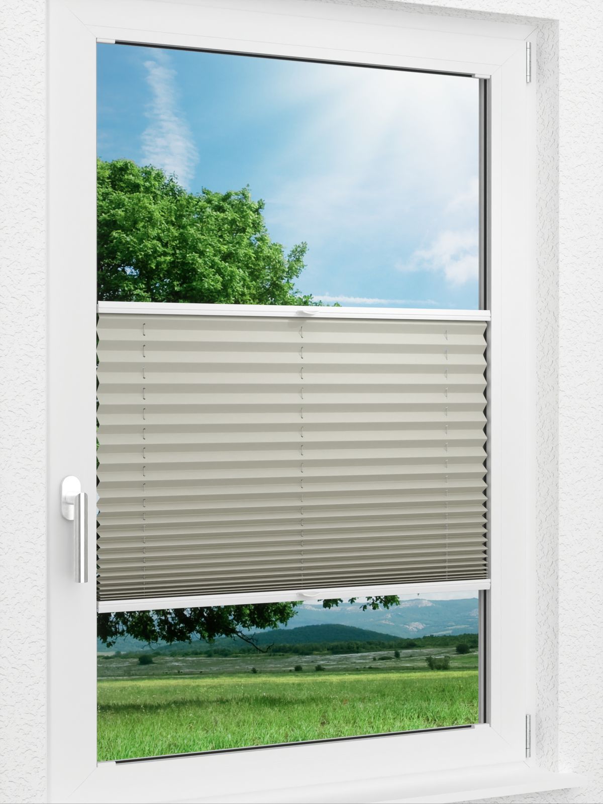 Detailansicht LYSEL HOME Plissee 114A Pinus BO