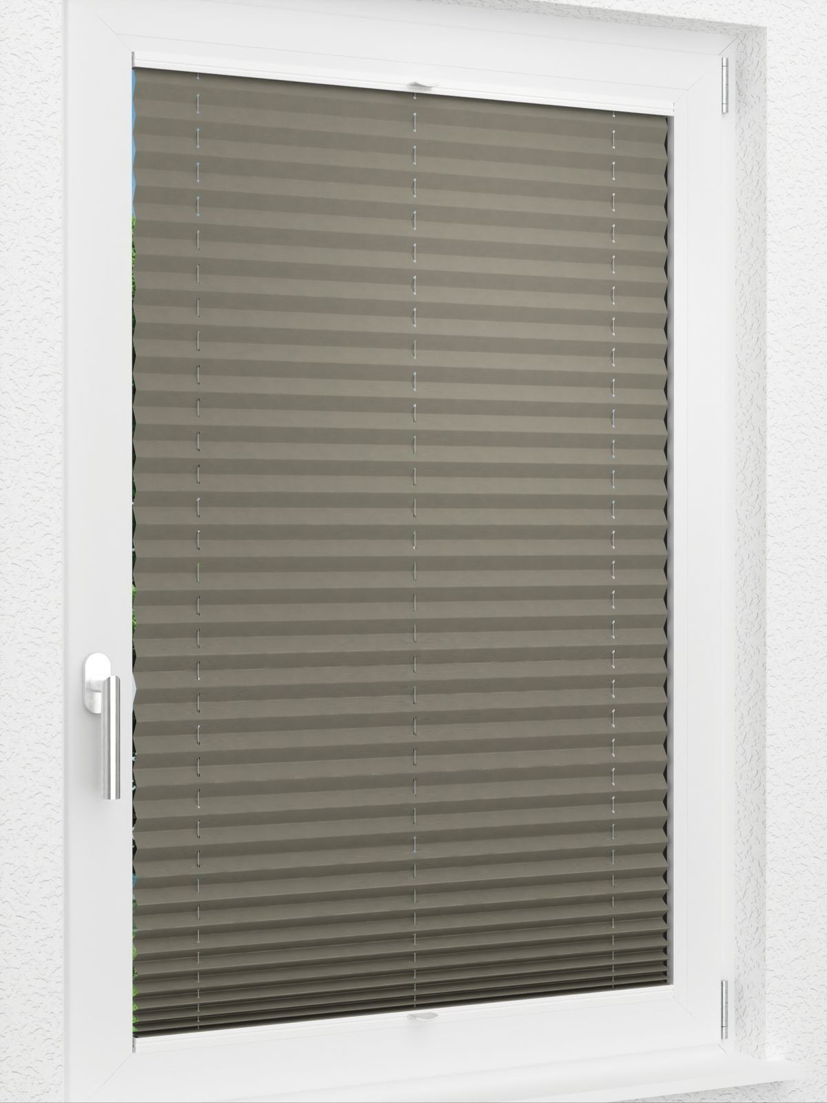 Detailansicht LYSEL HOME Plissee 221A Pinus BO