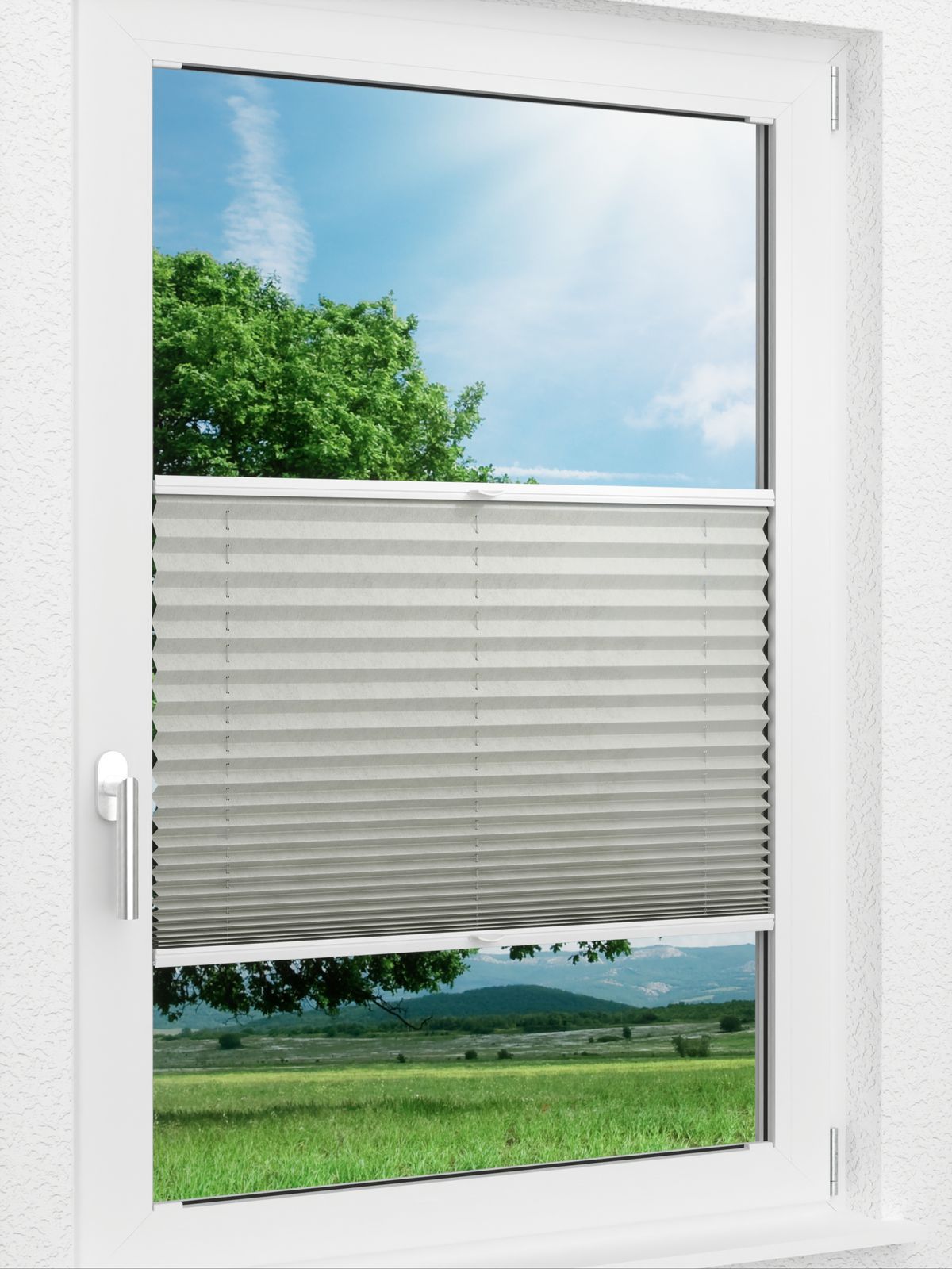 Detailansicht LYSEL HOME Plissee 203A Arum