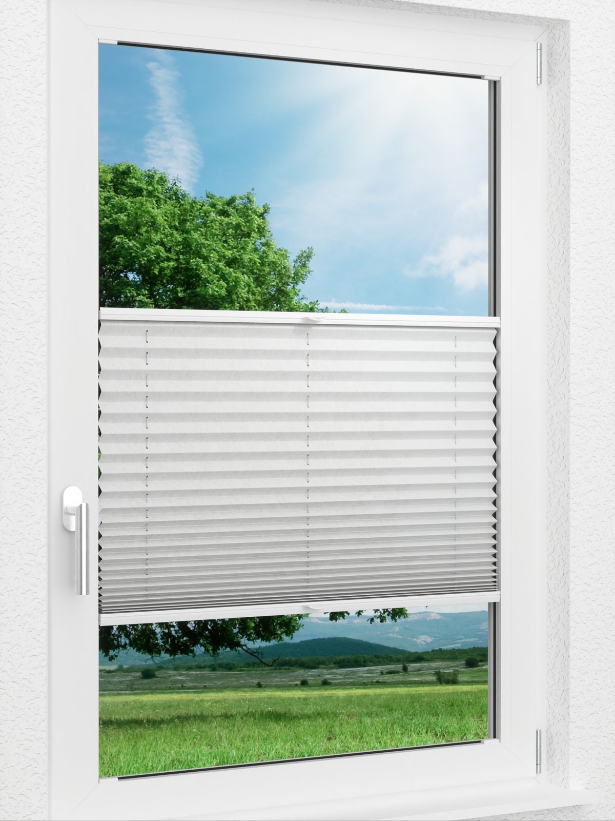 Detailansicht LYSEL HOME Plissee 135A Arum