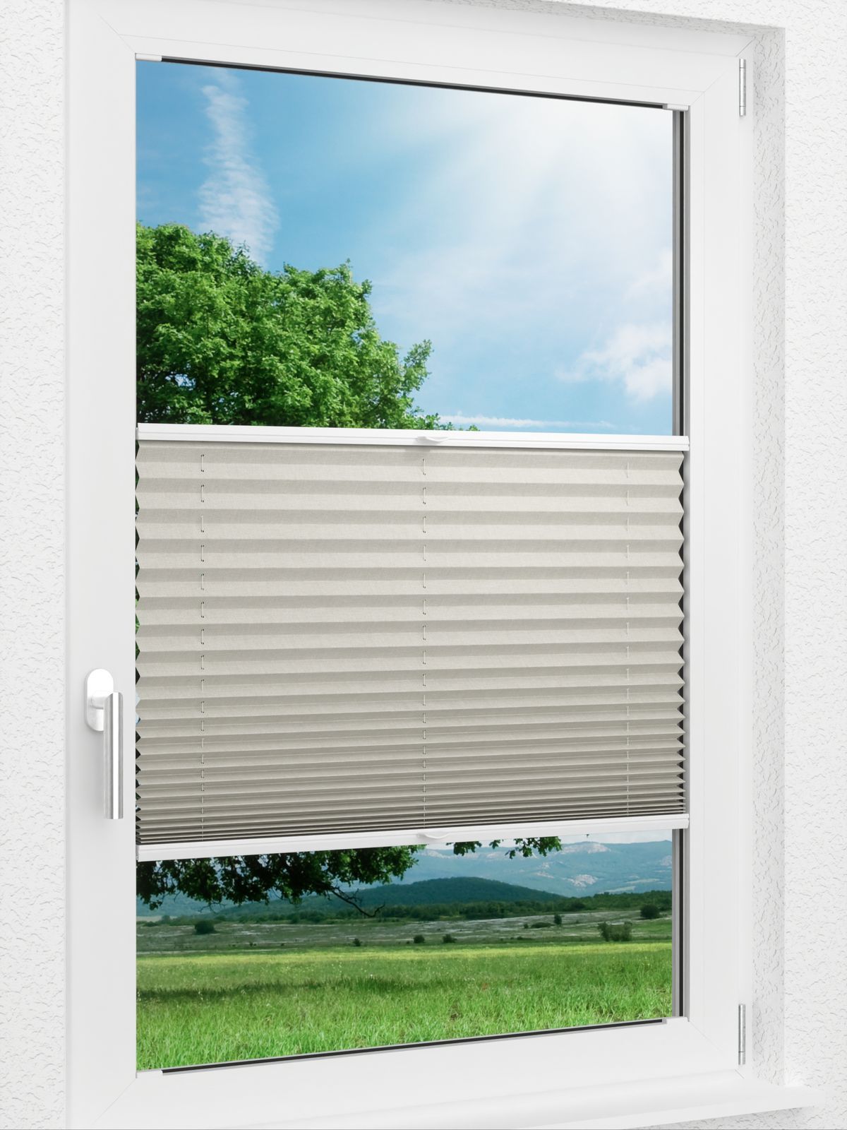 Detailansicht LYSEL HOME Plissee 224A Betula BO