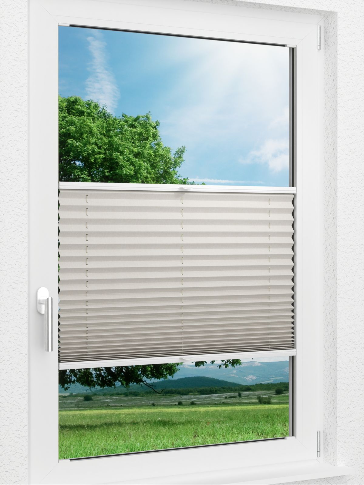 Detailansicht LYSEL HOME Plissee 213A Betula BO