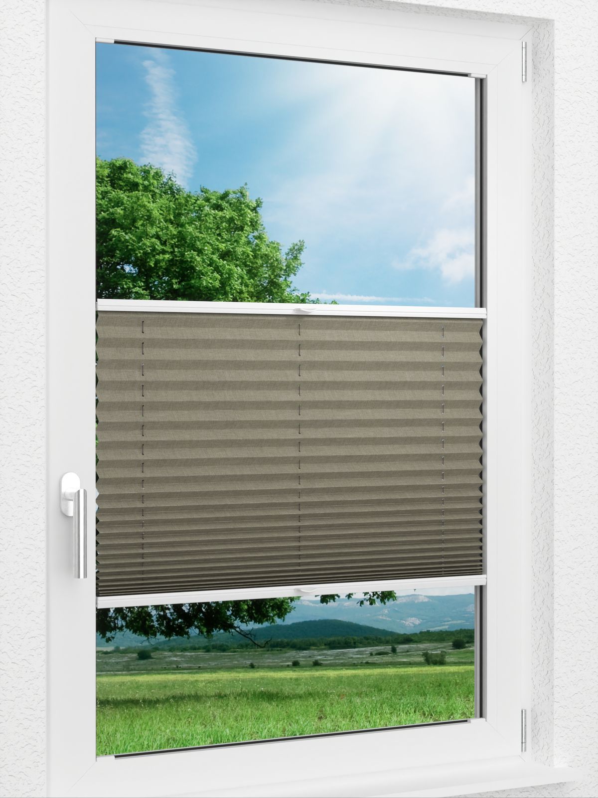 Detailansicht LYSEL HOME Plissee 134A Betula BO