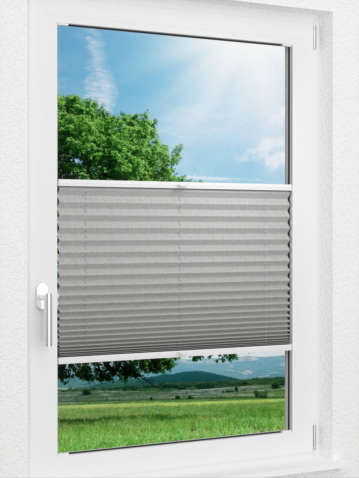 Detailansicht LYSEL HOME Plissee 217A Betula BO