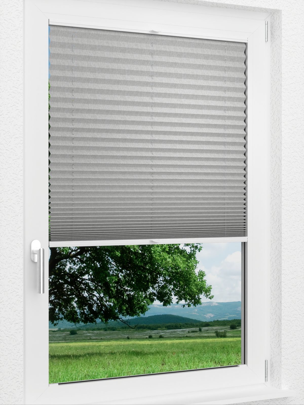 Detailansicht LYSEL HOME Plissee 217A Betula BO