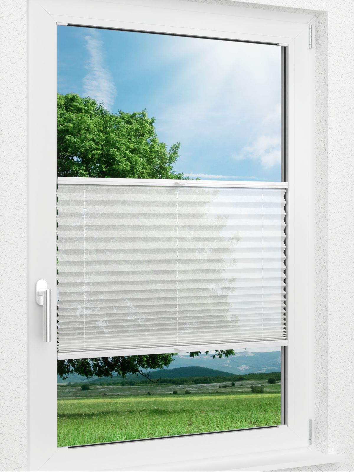 Detailansicht LYSEL HOME Plissee 118A Calluna