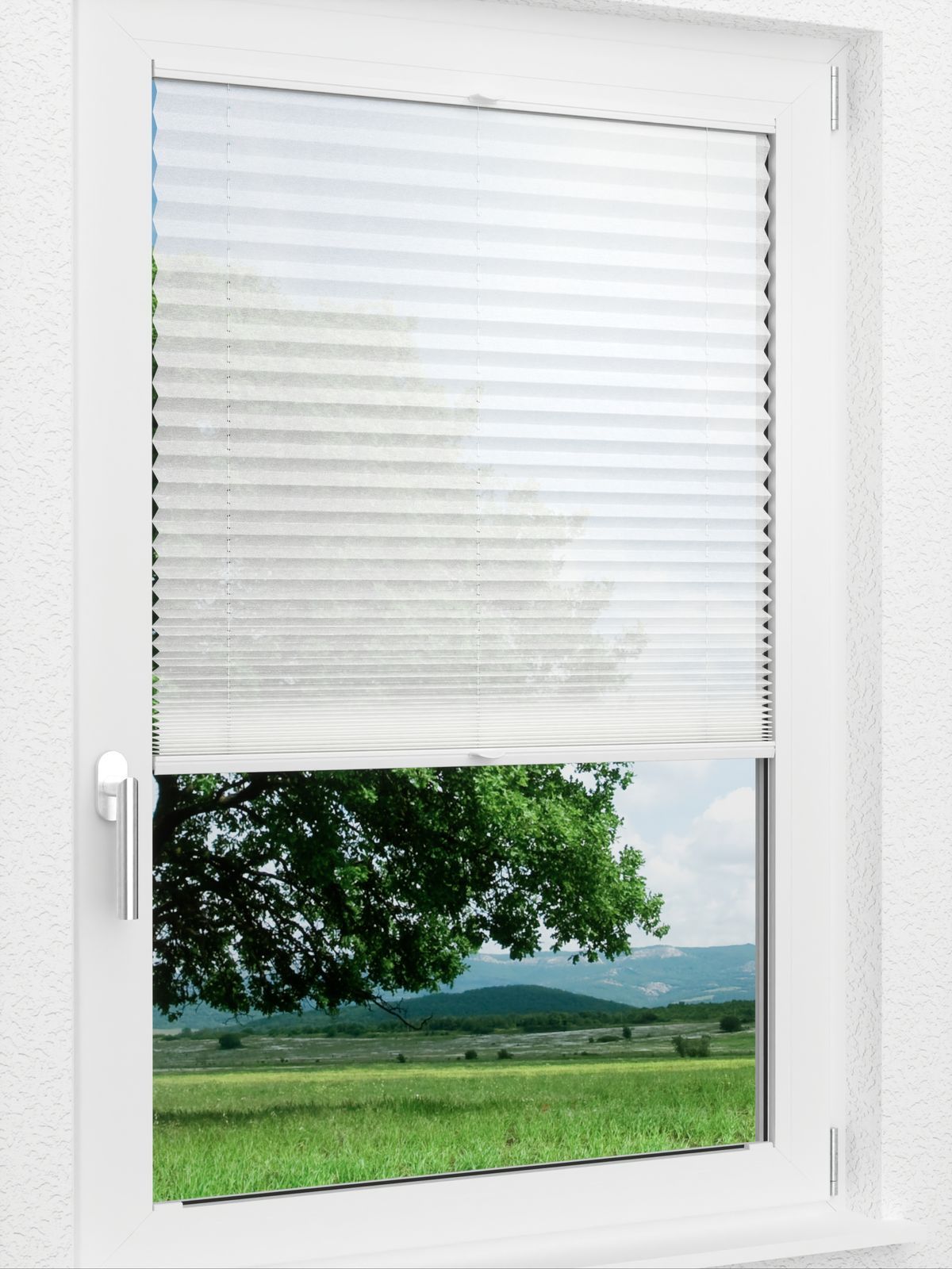 Detailansicht LYSEL HOME Plissee 118A Calluna