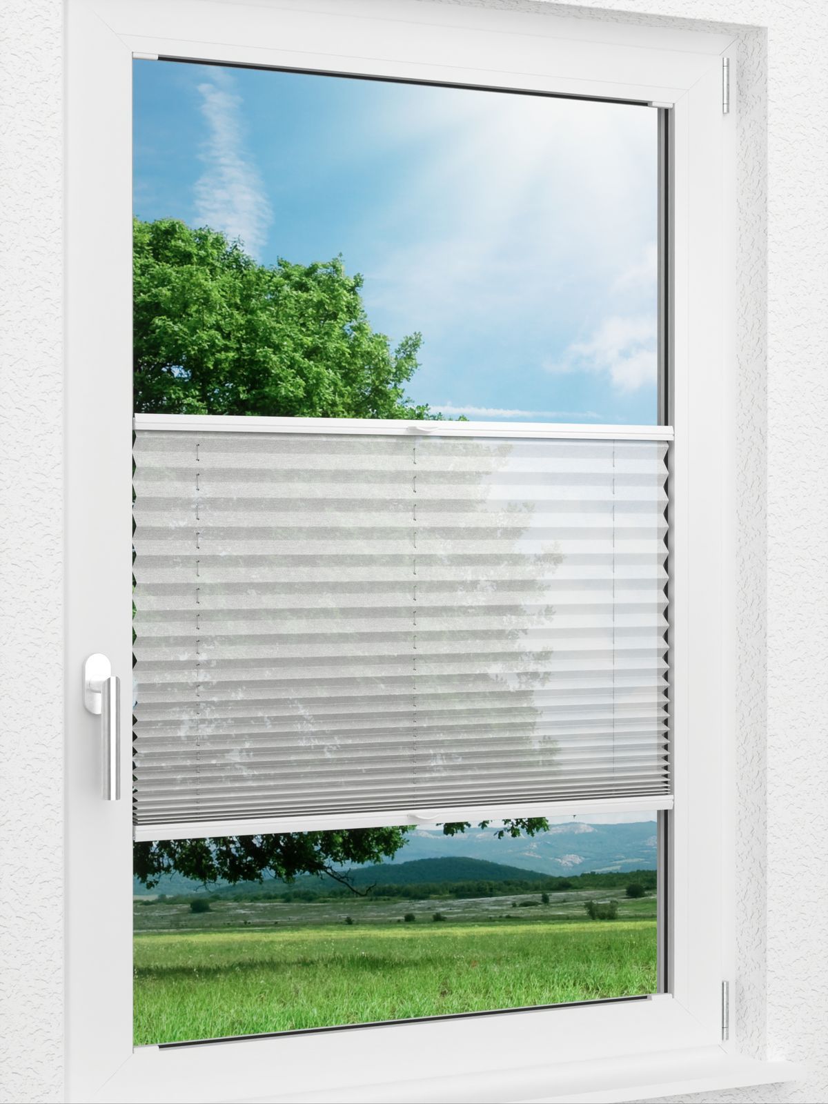 Detailansicht LYSEL HOME Plissee 113A Calluna