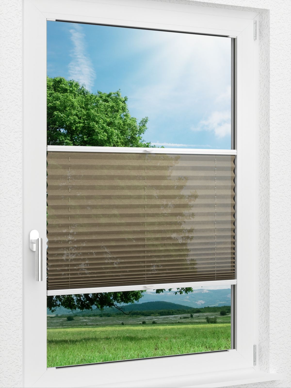 Detailansicht LYSEL HOME Plissee 111A Calluna