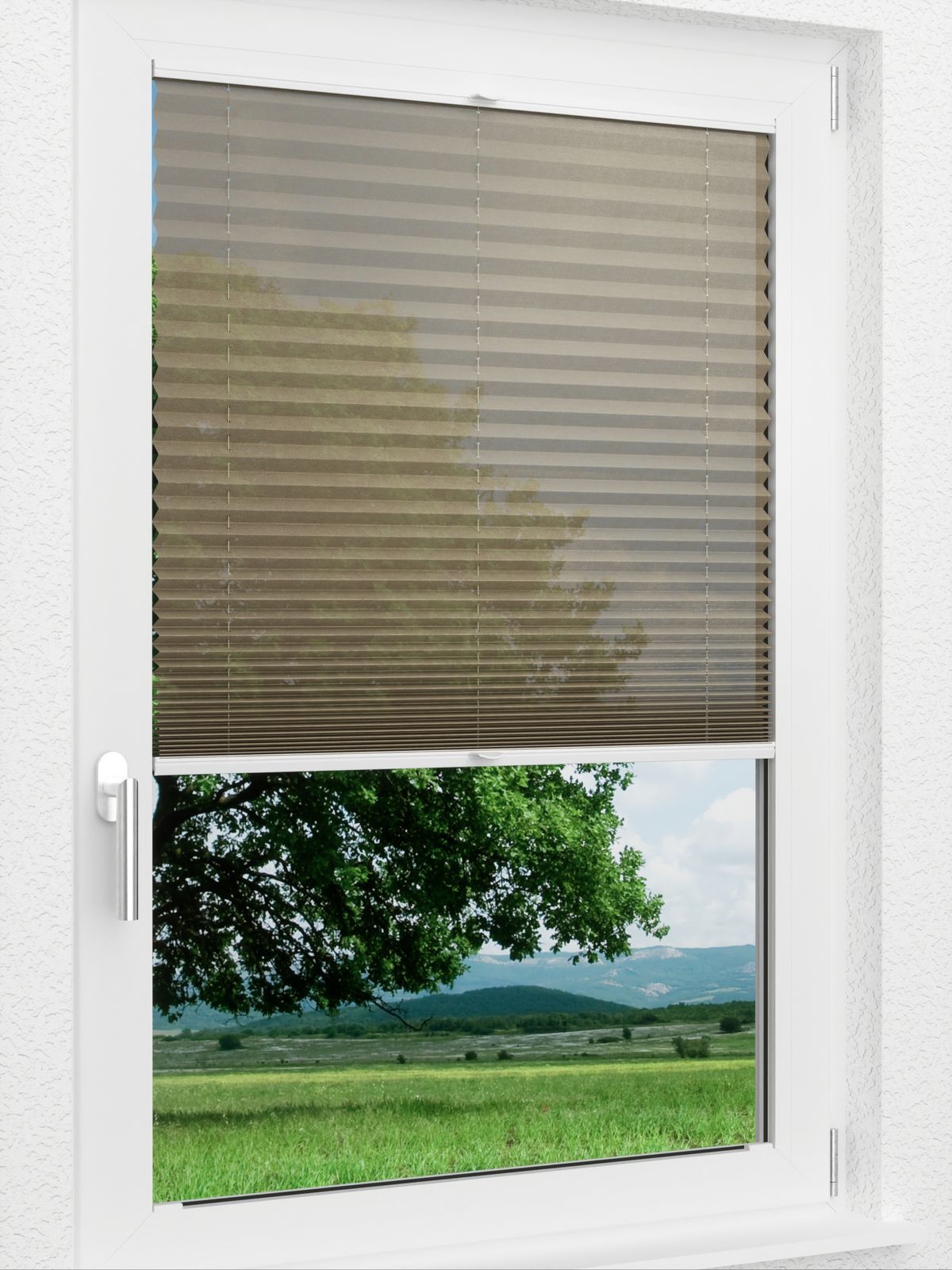 Detailansicht LYSEL HOME Plissee 111A Calluna